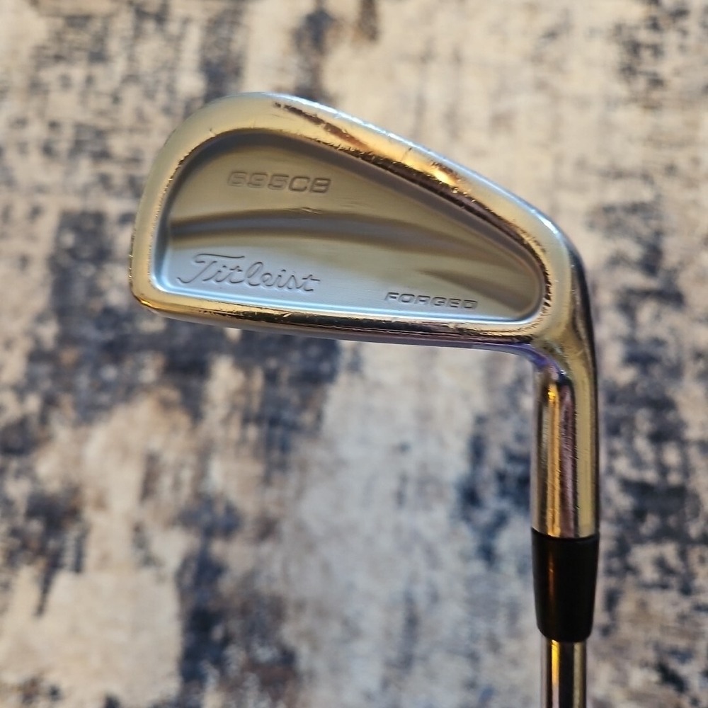 Titleist 695 CB 6 Iron Forged Golf Club Dynamic Gold Stiff Flex Right Handed
